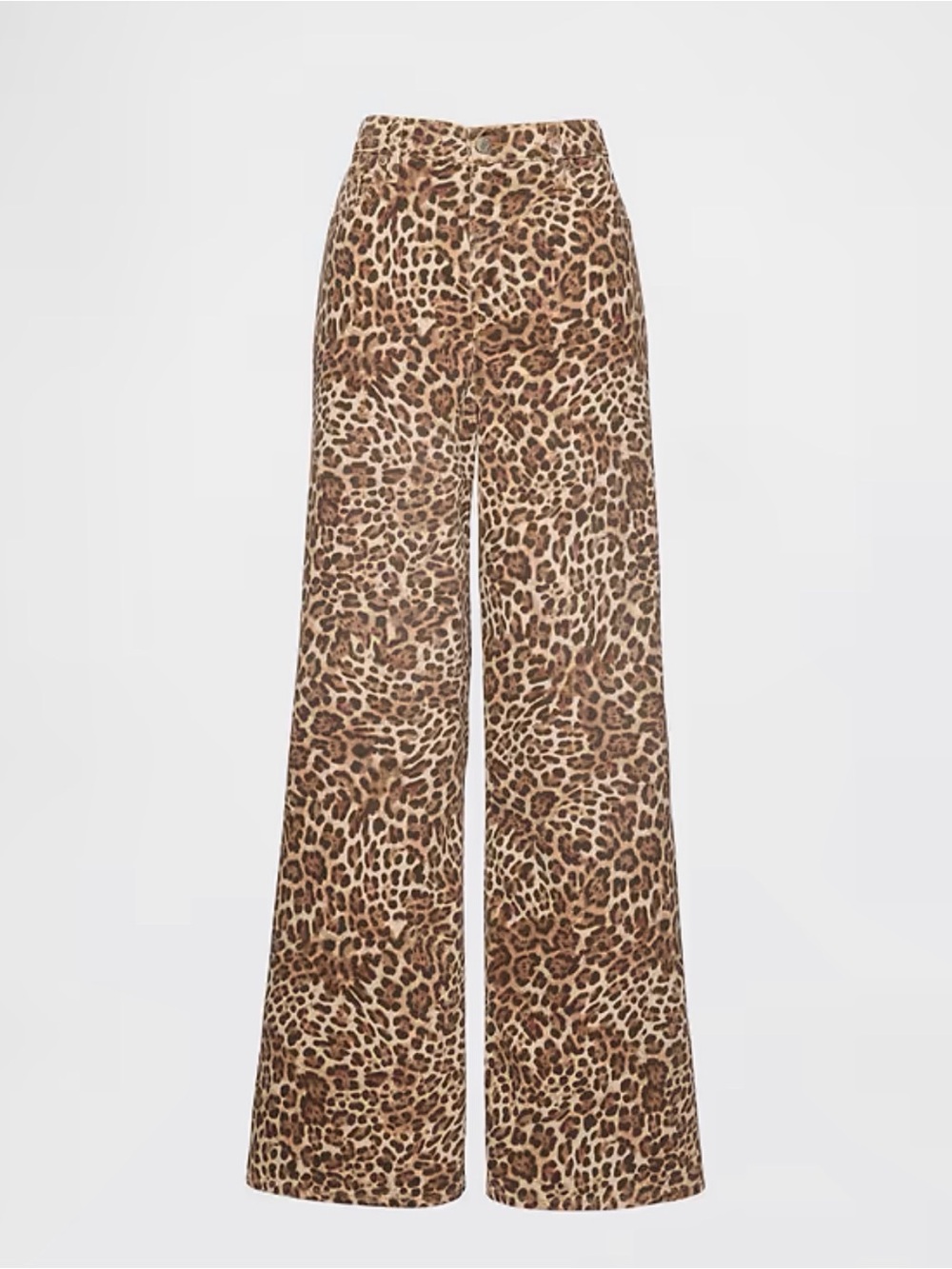 GAP - Mid-rise Ultra Soft Leopard Baggy Jeans - Picture 5 of 8